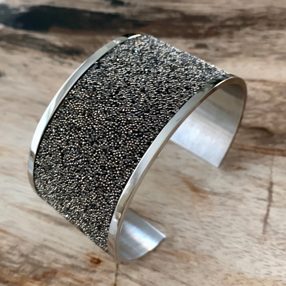 Dyrberg/Kern Brilla Swarovski Crystal cuff bracelet